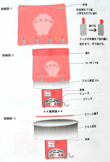 格安 わたがし わたあめ おもちゃ 景品 玩具 屋台 綿菓子 ざらめ ザラメ