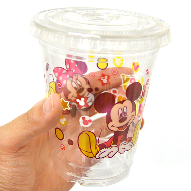 bn-049top 【50入】ミッキーミニーPETカップ蓋付 イベント用品・激安おもちゃ・格安おもちゃ・仕入れサイト