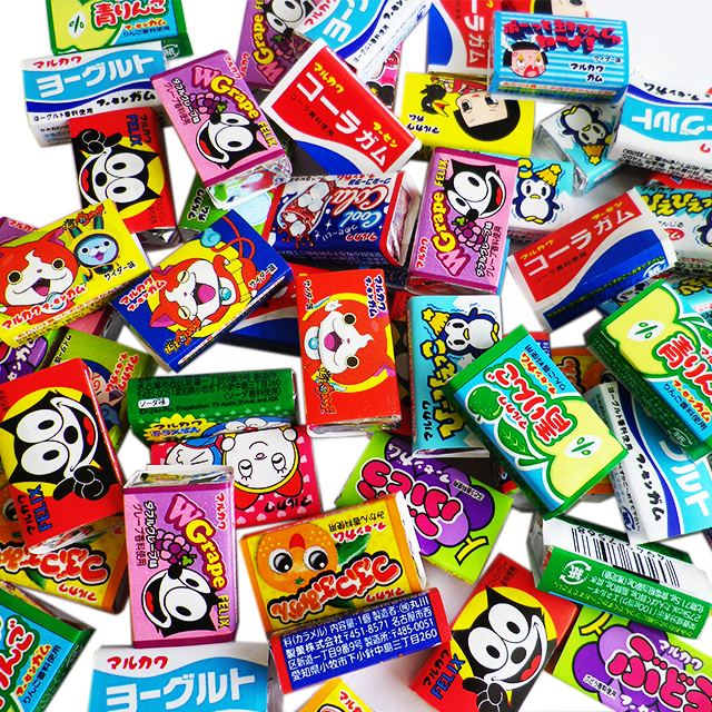 Gam 105 クリックポスト便で全国送料無料 トチギヤ特製 角ガム大集合 １０種類以上 ６０入 詰め合せ 詰合せ 取合せ イベント用品 激安おもちゃ 格安おもちゃ 仕入れサイト