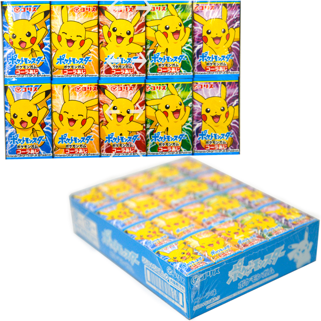 Gam 29po コリスガム ポケットモンスター コーラ味 55個付 駄菓子 イベント用品 激安おもちゃ 格安おもちゃ 仕入れサイト