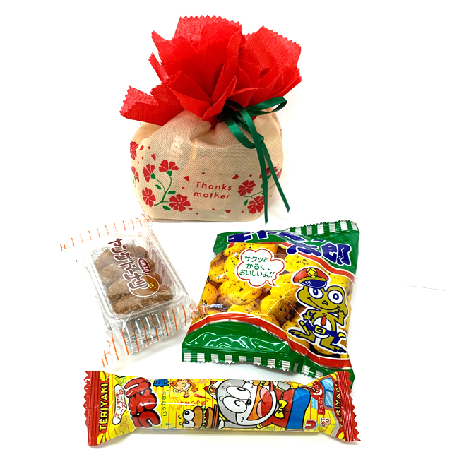 Kta 64 ラッピング袋入り カーネーション お菓子詰め合わせ 1個 取合せ 詰め合せ 詰合せ イベント用品 激安おもちゃ 格安おもちゃ 仕入れサイト